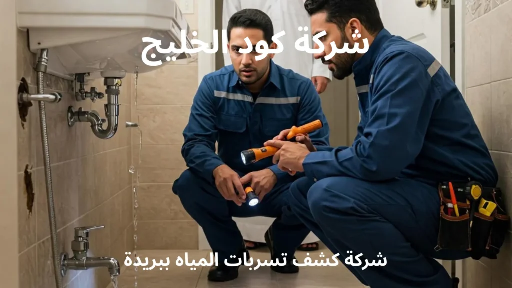شركة كشف تسربات المياه ببريدة